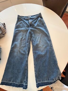 Loft wide leg jeans